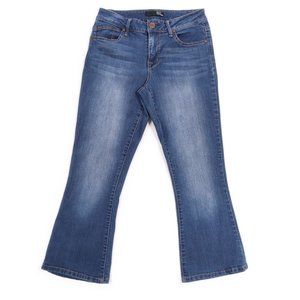 1822 Denim Flared Ankle Jeans	Blue	Size	4